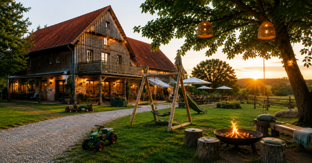 Bauernhof Kinder Urlaub Deutschland