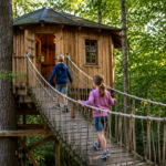 Familienurlaub zwischen Baumwipfeln, Natur und ganz viel Magie Ganz ehrlich? Ich glaube, fast jeder hatte als Kind irgendwann diesen einen Traum: 👉 ein eigenes Baumhaus 😄 Ein Ort hoch oben zwischen den Bäumen. Versteckt. Gemütlich. Irgendwie magisch. Und genau deshalb lieben Kinder Baumhäuser bis heute so sehr. Aber ehrlich gesagt: 👉 Erwachsene genauso 😄 Denn sobald man dort oben sitzt, zwischen Blätterrauschen, Vogelstimmen und ganz viel Ruhe, fühlt sich plötzlich alles weit weg an. Der Alltag. Das Handy. Die To-do Liste. Und genau DAS macht Baumhaus Urlaub mit Kindern so besonders. Vor allem in Deutschland gibt es mittlerweile wunderschöne Baumhäuser und Hotels mit Baumhäusern, die Natur und Komfort perfekt verbinden. Manche wirken wie aus einem Kinderbuch, andere wie kleine Designhäuser mitten im Wald. Und das Beste: Sie sind perfekt für Sommerferien und Herbstferien. Im Sommer sitzen Kinder barfuß auf der Terrasse und beobachten Pferde oder Rehe. Im Herbst wird es mit Kakao, Decken und Kamin plötzlich unglaublich gemütlich 😄 Und genau deshalb kommen hier meine absoluten Lieblings Baumhäuser für Familien in Deutschland 💛 🌾 Elbinselhof Krautsand – Baumhausurlaub zum Durchatmen 4 Im Elbinselhof Krautsand fühlt sich alles plötzlich leiser an. Man hört Vögel, Blätterrauschen und manchmal irgendwo Pferde. Sonst eigentlich nichts. Und genau das macht diesen Ort so unglaublich besonders. Die Baumhäuser mit den Namen Jojo, Lotti und Annie stehen auf hohen Stelzen direkt neben einer Pferdeweide hinter dem Deich. Schon der Weg dorthin fühlt sich ein bisschen an wie ein kleiner Ausstieg aus dem Alltag. Oben angekommen merkt man sofort: 👉 Hier kann man wirklich abschalten. Die Baumhäuser sind wunderschön eingerichtet. Viel Holz, helle Farben, Felle, gemütliche Details und ein Kamin sorgen dafür, dass alles unglaublich warm und entspannt wirkt. Nicht übertrieben luxuriös. Sondern genau richtig gemütlich. Und diese Aussicht 😄 Von den kleinen Terrassen schaut man ewig weit über die Landschaft und plötzlich merkt man, wie lange man sich eigentlich schon nicht mehr richtig ruhig gefühlt hat. Besonders schön finde ich dort die Abendstunden. Wenn langsam alles still wird und die großen beleuchteten Schiffe über die Elbe Richtung Hamburg fahren, entsteht dort eine Stimmung, die man schwer beschreiben kann. Kinder sitzen eingekuschelt auf der Terrasse, irgendwo rascheln die Bäume und plötzlich fühlt sich Familienurlaub ganz leicht an. 👉 Für mich ist der Elbinselhof Krautsand perfekt für Familien, die Ruhe, Natur und ein bisschen Baumhaus Magie suchen. 🌲 Baumhaus Hotel Uckermark – wie ein Kinderbuch in echt 4 Das Baumhaus Hotel Uckermark erfüllt ehrlich gesagt Kindheitsträume 😄 Mitten im Wald hinter Gut Gollin stehen mehrere wunderschöne Baumhäuser zwischen den Bäumen und sehen wirklich genauso aus, wie man sich Baumhäuser früher vorgestellt hat. Vielleicht sogar schöner 😄 Schon das Hochklettern über die Leiter sorgt bei Kindern sofort für Abenteuer Stimmung. Und oben angekommen wartet ein richtig gemütliches kleines Zuhause mitten in den Baumwipfeln. Alles ist aus Holz gebaut und unglaublich liebevoll gestaltet. Es gibt Betten, einen Tisch, Fenster, Stühle und sogar einen kleinen Balkon, von dem aus man Tiere beobachten kann. Und genau DAS fanden unsere Kinder komplett faszinierend. Draußen laufen Rotwild, Kühe und sogar eine kleine Ziegenherde herum. Während die Kinder auf der Terrasse sitzen und Tiere beobachten, fühlt man sich plötzlich wie mitten in einem Kinderbuch. Besonders schön finde ich außerdem den Hofladen und das kleine Hofcafé. Dort gibt es frische Lebensmittel und ganz viele regionale Produkte. Und das Frühstück? 👉 Einfach traumhaft 😄 Morgens steht plötzlich ein Frühstückskorb vor der Tür mit frischen Sachen aus dem Hofladen. Ganz ehrlich: Schon allein dafür würde ich wiederkommen 😄 Was ich außerdem liebe: Die Baumhäuser funktionieren nicht nur im Sommer. Im Herbst und Winter wird es dort sogar fast noch gemütlicher. Die Häuser sind beheizbar und während draußen vielleicht Regen oder Schnee fällt, sitzt man drinnen mit einer warmen Decke und Kakao. Und genau dann wird aus Familienurlaub plötzlich richtiges Hygge Gefühl 😄 👉 Für mich gehört das Baumhaus Hotel Uckermark zu den schönsten Familien Geheimtipps in Deutschland. 🌿 Hof Bockelmann – Luxus Baumhäuser mitten in der Lüneburger Heide 4 Der Hof Bockelmann ist einer dieser Orte, bei denen man erst mal kurz sprachlos ist 😄 Denn ehrlich gesagt erwartet man mitten in der Natur nicht unbedingt Baumhäuser mit Fußbodenheizung, Design Badezimmern und so viel Komfort. Aber genau DAS macht diesen Ort so besonders. Der Hof liegt wunderschön am Rand der Lüneburger Heide und fühlt sich fast ein bisschen wie ein kleiner Park an. Überall gibt es unterschiedliche Unterkünfte – vom Fachwerkhaus bis zum Reetdachhaus. Und dann plötzlich: 👉 diese unglaublichen Baumhäuser 😄 Die Aufgänge schlängeln sich um alte Eichenstämme nach oben und dort verstecken sich riesige Holz Baumhäuser mitten in den Baumwipfeln. Und ganz ehrlich: Kinder drehen dort komplett durch vor Begeisterung 😄 Die Häuser gehen über zwei Etagen und bieten Platz für drei bis sechs Personen. Gleichzeitig fühlt sich alles unglaublich hochwertig und gemütlich an. Bad, Dusche, WC und sogar Fußbodenheizung sorgen dafür, dass man zwar mitten in der Natur ist – aber trotzdem überhaupt nicht auf Komfort verzichten muss. Und genau diese Mischung finde ich genial. Tagsüber Tiere streicheln, draußen spielen oder die Heide entdecken. Und abends sitzt man oben im Baumhaus und denkt sich einfach nur: 👉 Wie cool ist das bitte 😄 Auch für Kinder gibt es dort unglaublich viel. Das Kinderparadies in der alten Scheune macht seinem Namen wirklich alle Ehre und Streichelgehege, Hofcafé und Hofladen sorgen dafür, dass Familien dort problemlos mehrere Tage verbringen können. 👉 Für mich ist Hof Bockelmann perfekt für Familien, die Baumhaus Abenteuer UND Komfort möchten. 💛 Fazit: Baumhaus Urlaub mit Kindern bleibt einfach im Kopf Ganz ehrlich? Ich glaube, Baumhäuser lösen bei Kindern und Erwachsenen sofort etwas aus 😄 Dieses Gefühl von Abenteuer. Natur. Freiheit. Und irgendwie auch Kindheit. Der Elbinselhof Krautsand schenkt Ruhe und wunderschöne Abende an der Elbe. Das Baumhaus Hotel Uckermark fühlt sich an wie ein echtes Kinderbuch. Und Hof Bockelmann zeigt, wie luxuriös Natururlaub mit Kindern sein kann. Und genau deshalb liebe ich Baumhaus Urlaub so sehr. Denn oft sind es genau diese besonderen Orte, an die sich Familien Jahre später noch erinnern. Nicht wegen perfekter Animation oder riesiger Hotels. Sondern: 👉 wegen Vogelstimmen am Morgen 👉 Kakao im Baumhaus 👉 Schiffe auf der Elbe 👉 und Kinderaugen voller Abenteuer 💛 Die schönsten Baumhäuser und Baumhaus Hotels in Deutschland mit Kindern, kannst du den Titel umändern dass er viral geht Hier sind mehrere viralere Titelideen in deinem Stil 😄💛 Diese Baumhaus Hotels in Deutschland lieben Familien gerade total 🌳 Baumhaus Urlaub mit Kindern in Deutschland – diese Orte sind einfach magisch ✨ Die schönsten Baumhäuser in Deutschland mit Kindern – wie aus einem Märchen 🌿 Familienurlaub im Baumhaus? Diese Geheimtipps in Deutschland musst du kennen 😍 Diese Baumhaus Hotels in Deutschland machen Kinder sprachlos 😄🌳 Die coolsten Baumhäuser für Familien in Deutschland – perfekt für Sommer & Herbst 🍂 Baumhaus Urlaub in Deutschland mit Kindern – diese Orte vergisst man nie 💛 Zwischen Baumwipfeln und Abenteuer – die schönsten Baumhaus Hotels für Familien 🌲 Familienurlaub im Baumhaus – Deutschlands schönste Geheimtipps mit Kindern ✨ Diese Baumhäuser in Deutschland sind der perfekte Familienurlaub 🌿😄 Mein Favorit für Pinterest + Google + Klickrate wäre übrigens: 👉 Baumhaus Urlaub mit Kindern in Deutschland – diese Orte sind einfach magisch